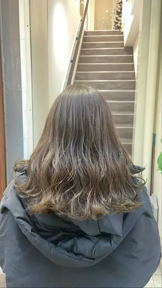 セミロング nico🏁 rihoのヘアスタイル