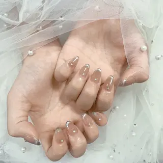 ネイル 𝐲𝐮𝐦𝐢🎀 長さ出しデザイン専門のネイルデザイン