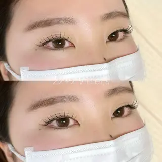 マツエク・マツパ [古町]22+2 V1Let,s Eyebrow&Eye所属・22+2 V1Let 🌙 Rikaのマツエク・マツパデザイン