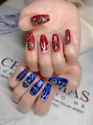 ネイル 長さだし専門店 M2 rikaのネイルデザイン