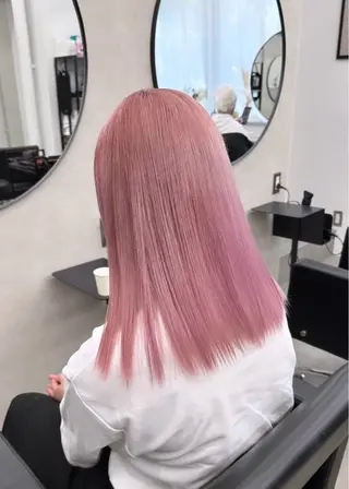 ロング カラー ブリーチ/ボブ ショート/はらのヘアスタイル