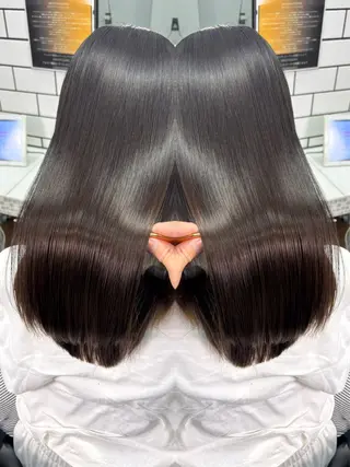 ミディアム SALOWIN所属・吉祥寺/髪質改善 縮毛矯正特化/川口のヘアスタイル