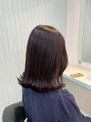 カラー 似合わせ💗骨格矯正 💗透明感カラー💗のヘアスタイル