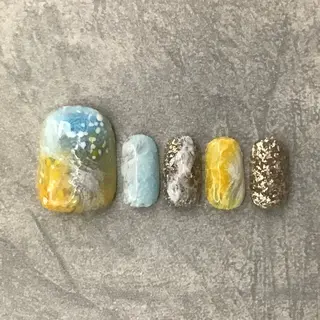 ネイル calla NAIL南森町店所属・calla/南森町/ パラジェルのネイルデザイン