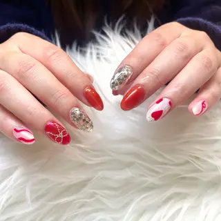 ネイル 新井 ひなののネイルデザイン