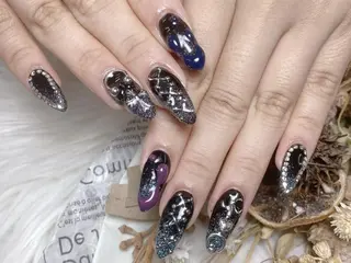 メンズ ネイル Bloom kabukiのネイルデザイン