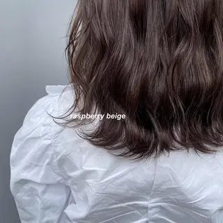 ミディアム カラー Qin shaire salon 原宿店所属・レイヤーカット 韓国ヘアayameのヘアスタイル