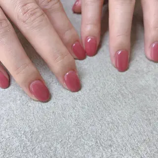 カラー ネイル Cozy_ ilumのネイルデザイン