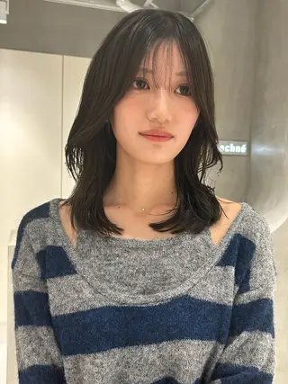 ミディアム カラー techné所属・【techné】田丸 翔大のヘアスタイル