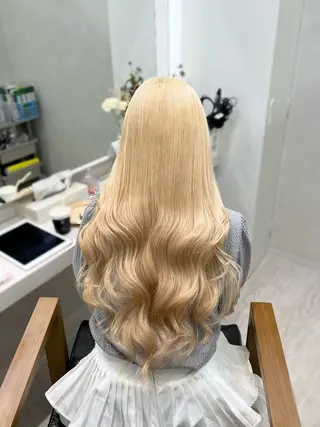 ロング カラー 菅村 緋莉🎀ガーリーヘアのヘアスタイル