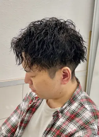 パーマ メンズ メンズパーマ特化 👑店長👑間宮👑のヘアスタイル