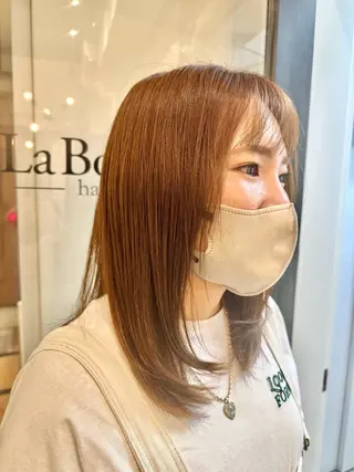ミディアム La bonheur hair reve 池袋店所属・🐈‍⬛ マナカ🐈‍⬛のヘアスタイル