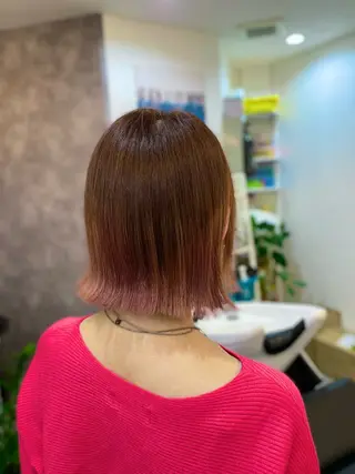 ミディアム ARARE HAIR みゆきのヘアスタイル