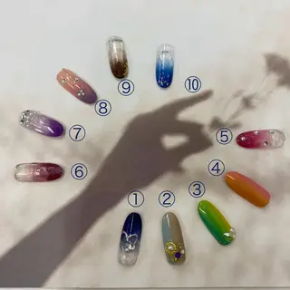 ネイル セプトアカデミー 吉川のネイルデザイン