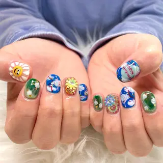 ネイル 新井 ひなののネイルデザイン