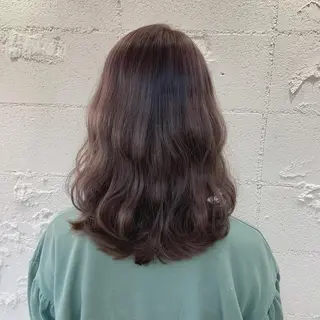 セミロング 韓国カットパーマ✂︎ Toshiのヘアスタイル