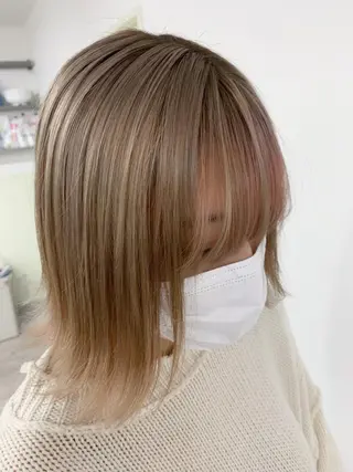 ミディアム 🥇近藤 恭輔🥇 Recharme新保のヘアスタイル