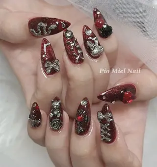 ネイル HANA 長さだしのネイルデザイン