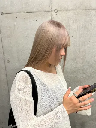 ロング 立川サラスト/ ku-ta🎟のヘアスタイル