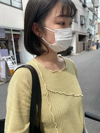 カラー Chiho / 梅田 / ボブ/ パーマのヘアスタイル