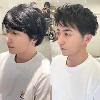 パーマ メンズ mensパーマ. .takaのヘアスタイル