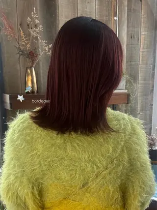 ミディアム カラー 暖色カラー/レイヤー 🌙 オノユリカのヘアスタイル