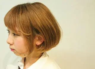 ショート 透明感ハイライト◎ 伊藤夏海のヘアスタイル