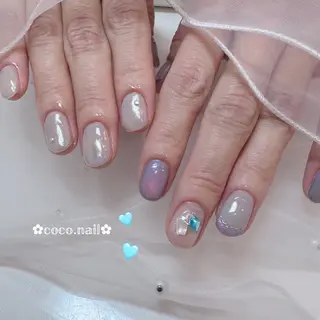 ネイル lili.nail y2k/ワンホンのネイルデザイン