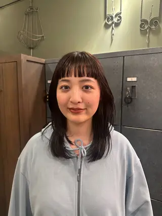 ミディアム nitens所属・nakagawa amiのヘアスタイル