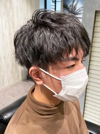 ショート HAIR&GROOMING YOSHIZAWA Inc.BANDAI所属・みよし まさとのヘアスタイル