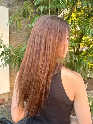 セミロング LUĆIDO STYLE PLUS所属・丹生 典沙のヘアスタイル