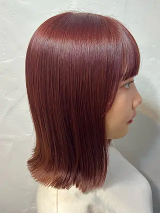 ミディアム カラー 髪質改善サロン Liko🌟のヘアスタイル