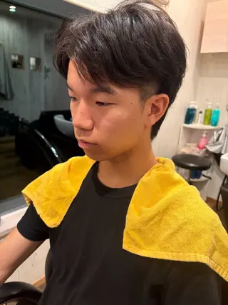 メンズ 神谷 琉空のヘアスタイル