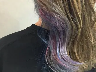 セミロング カラー ヘアアレンジ 指名支持率NO.1 スタイリストのヘアスタイル