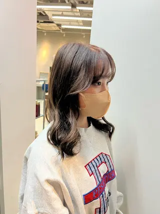 セミロング mee.所属・透明感カラー /あづき⭐️のヘアスタイル