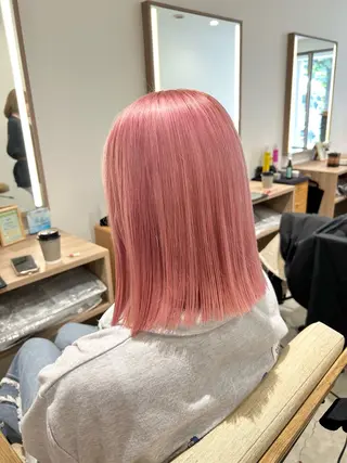 ミディアム カラー 🎀透明感カラー🎀 mikaのヘアスタイル