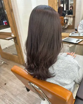 ロング カラー 広島/ヘアセット /ベージュ/わかなのヘアスタイル