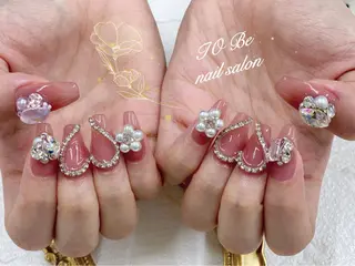 ロング ネイル Nail Salon To Beのネイルデザイン