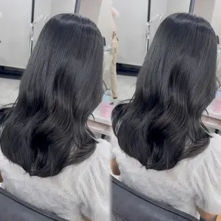 ロング カラー 赤み無し柔らかカラー 【梅田】madokaのヘアスタイル