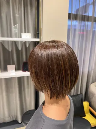 ショート カラー 志田 ほん/ メンズパーマのヘアスタイル