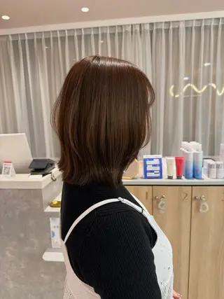 ミディアム merc.☘️平岩 那月のヘアスタイル