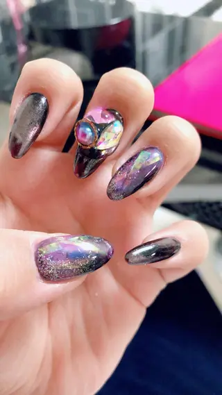 ロング カラー キッズ ネイル マツエク・マツパ 💎ビューティサロン 湘南　RIRAN💎のネイルデザイン