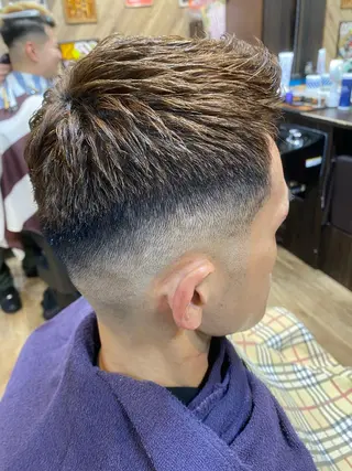 ショート BARBERSHOP NOR 店長YUTOのヘアスタイル