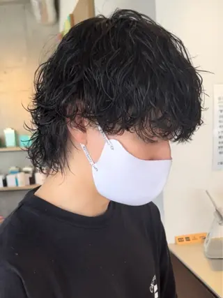 ショート パーマ メンズ メンズ特化型美容師 sakuraのヘアスタイル