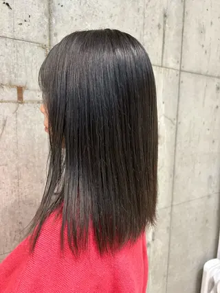 セミロング カラー LA・BEAU 赤羽店所属・千葉 優奈のヘアスタイル