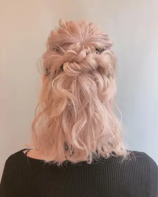 ミディアム 🦋透明感 艶カラー Rie🦋のヘアスタイル