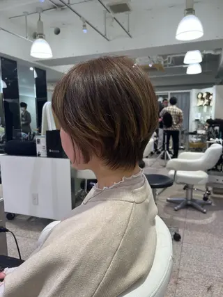 ショート 天神 大名 ショート ボブ 宇土あやかのヘアスタイル