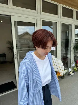 ショート 金田 諒一のヘアスタイル