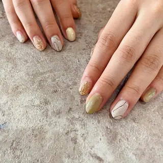 ネイル reco nail所属・池田 美穂のネイルデザイン