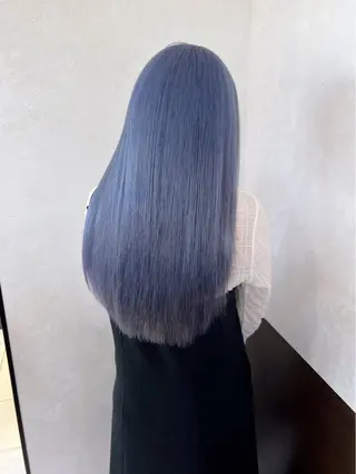 カラー nehus nagaoka所属・🖤複雑履歴ブリーチ Mizuki 🖤のヘアスタイル